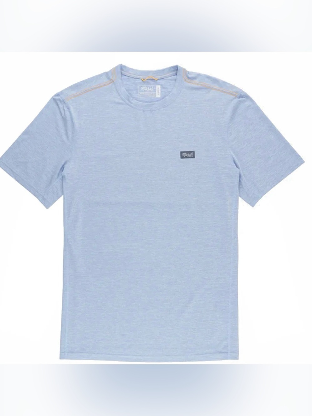 Marsh Light Blue Crewneck Short Sleeve Tee